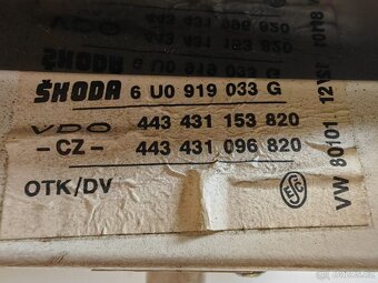 Budíky z Škoda Felicia 1.3 MPI - 3