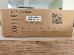 Primare NP5 PRISMA MK2; coax kabel zdarma - 3