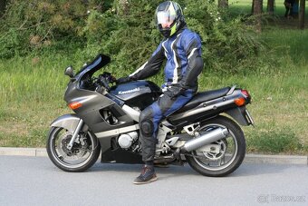 Dvoudílná kožená kombinéza na motorku NAZRAN - vel XXL - 3
