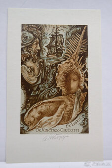 Bohumil Krátký -Plachetnice Vincenzo Cicccotti - grafika - 3