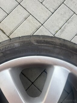 Sada kol - Letní pneu 245/40 - Disky 5x112 r17 ET34 - 3