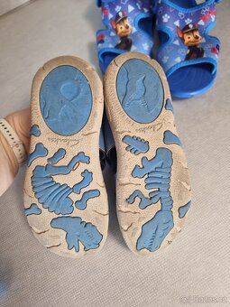 Sandály Clarks 30 - dinosauři + Tlapková patrola - 3