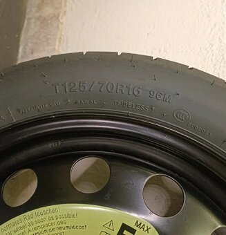 Rezerva Volkswagen Golf VII 6,5Jx16" ET25,5 - 3