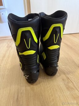 alpinestars SMX-6 v2 black/yellow fluo 42, boty - 3