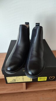 Kotníkové boty Marco Tozzi, tmavě modré - 3