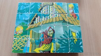 Retro dřevěné kostky - 3