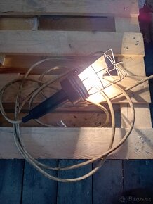 Staré poctivé světlo / lampa do dílny - 3
