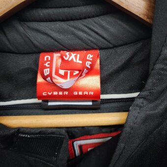 Moto bunda CYBER GEAR DELTA, černá 3XL - 3