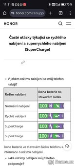 66 W nabíječka + 6 A kabel pro HONOR A HUAWEI - NOVÁ - 3