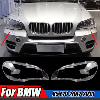 PRODÁM KRYTY PŘEDNÍCH SVĚTLOMETŮ BMW X5 E70 - 3