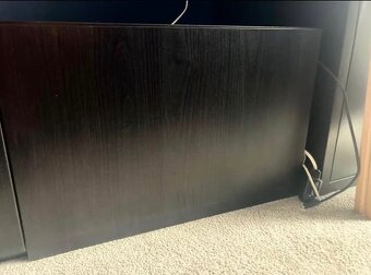 TV Stolek Besta Ikea, černohnědý - 3