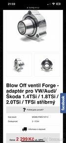 Forge blow off pro koncern VW - 3