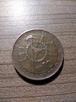 Nabízím vzácnou 10 korunu z roku 2000 - 3