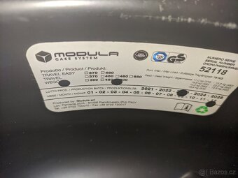 Střešní box Modula WeGo 500 bílý - zaruka - 3
