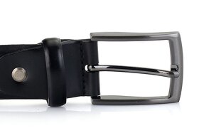 Pánský kožený opasek M3501 o šířce 3,5 cm - 3