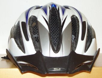 Dětská cyklistická helma s blikačkou, 49 – 54 cm - 3