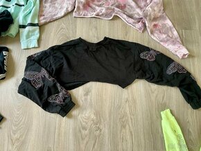Mikiny a croos topy Takko Fashion a Bershka 12-14 let - 3