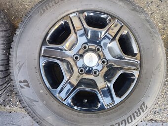 17"černá zimní alu sada 6x139 origo Ford Ranger 265/65 Brid - 3