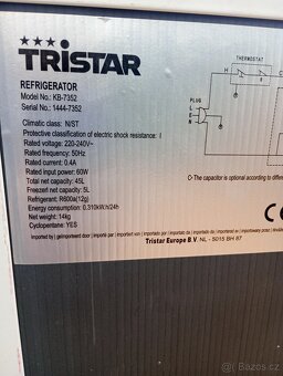 Lednička Tristar - 3