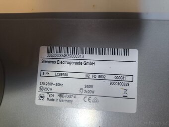 kuchyňská digestoř Siemens LC 89750 - 3