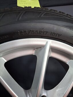 Alu kola BMW, R17 + zimní pneu 225/55 R17 - 3