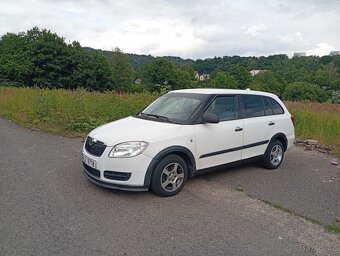 Fabia 2 kombi dnes nová STK 7.2027 malá spotřeba - 3