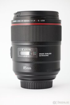 Prodám objektiv Canon EF 85mm F1.4 L - 3