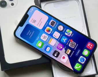 iPhone 13 Pro Silver BATERIE 100% TOP - 3
