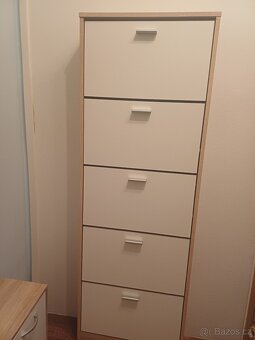 Předsíňová sestava - věšák, lavice, botník SCONTO - 3