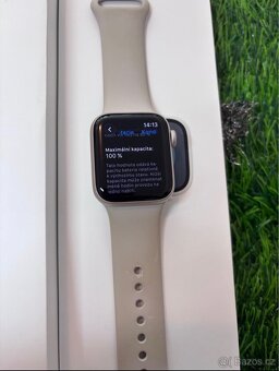 Apple watch SE 2024 40mm - 100% baterie, záruka - 3