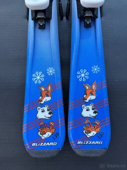 Zachovalé dětské lyže BLIZZARD 70 / 110 / 120 cm - 3