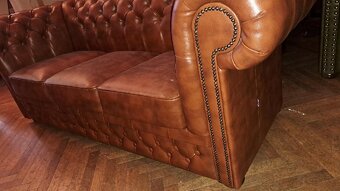 Sedačka Chesterfield, nová Top cena - 3