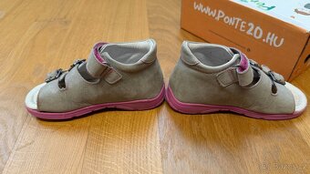 Dívčí dětské boty, sandály, bačkůrky Ponte vel 29 - 3