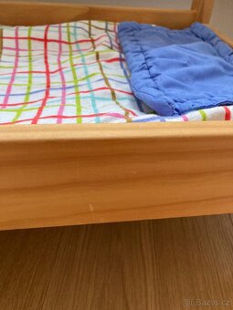 Duktig drevena postel pro panenku Ikea - 3