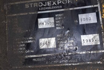 Vibrační válec Stavostroj VVW 3403 - 3