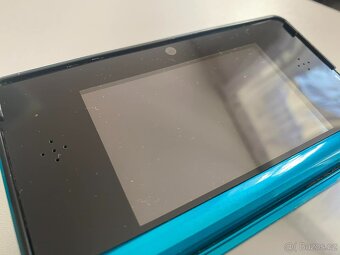 Nintendo 3DS Aqua Blue + 64gb - 3