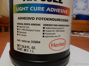 LOCTITE AA 3922 Light Cure Adhesives lepidlo 1l - 3