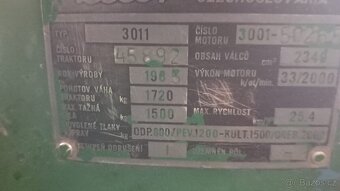 Prodám traktor Zetor 3011 rok výroby 1965 - 3