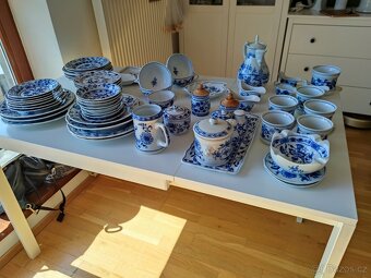 Prodám sadu Karlovarský porcelán - Cibulák - 3