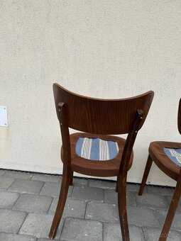 Starožitné Art Deco jídelní židle Thonet, 30. léta - 3