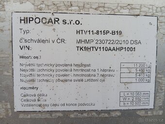 Průjezdný vlek 20 palet hipocar - 3