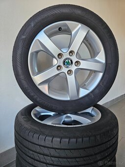 Orig. Skoda 5x112 Letní 205/55/16 - 3