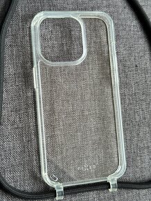 Kryt na mobil FIXED průsvitný s šňůrkou, iPhone 14 - 3