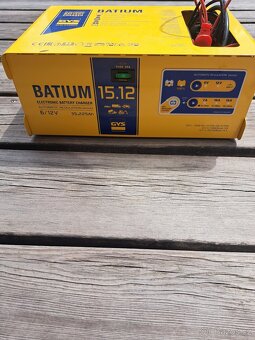 Nabíječka autobaterií GYS Batium 15A, 6/12V - 3
