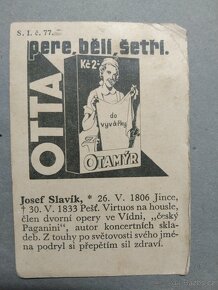 Kartičky velmi staré - 3