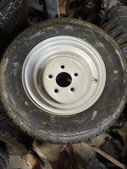 nové pneu i s disky 195/55 r10c - 3