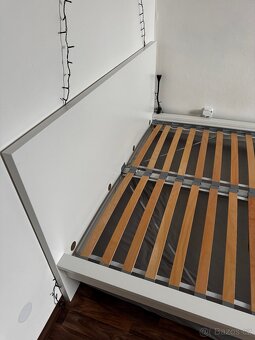 Postel – IKEA MALM 160x200 cm (včetně roštů a nosníku) - 3