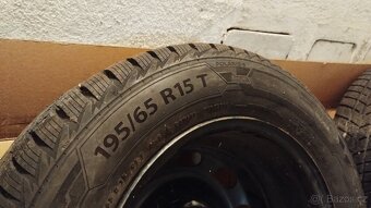 Zimní sada kol 195/65 R15" Polaris 5 7mm 5x100 Octavia Golf - 3
