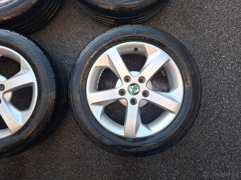 Originální Alu Škoda kola 16" 5 x 112 ET 50, disk 6.5Jx16H2 - 3