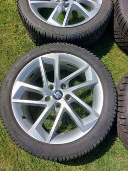 224/54/17 originál alu seat leon 7jx17h2 et 49 5x112 - 3